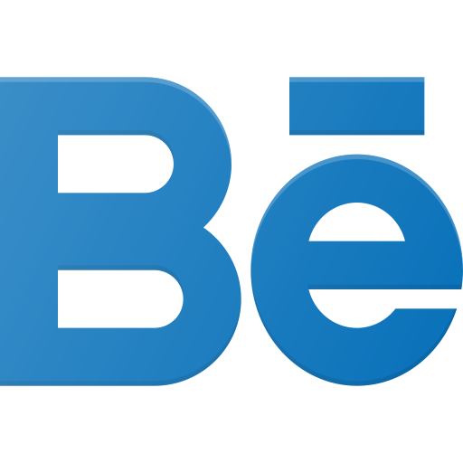 Social media, behance icon